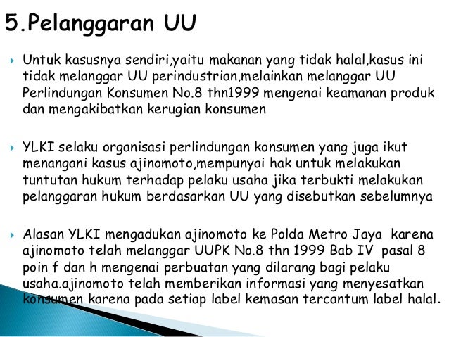 Kasus pelanggaran etika bisnis ajinomoto