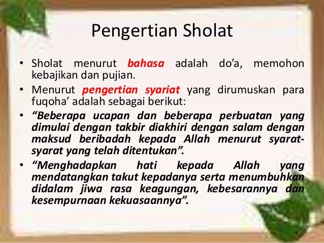 Ppt sholat