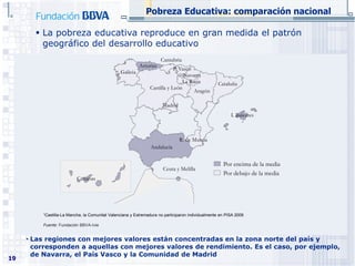 Pobreza Educativa: comparación nacional

        Mapa: Índice deeducativa reproduce 2009 gran medida el patrón
         L...