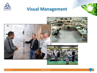 07/04/2014 Useful Lean Ideas 5
Visual Management
 
