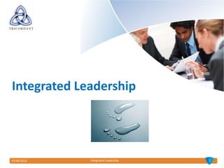 07/04/2014 Integrated Leadership 1
Integrated Leadership
 