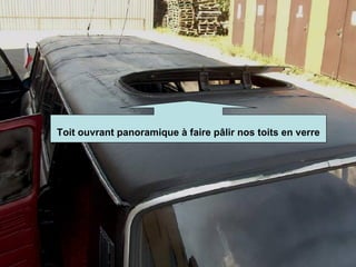 Toit ouvrant panoramique à faire pâlir nos toits en verre 