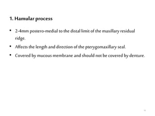 posterior palatal seal | PPTX
