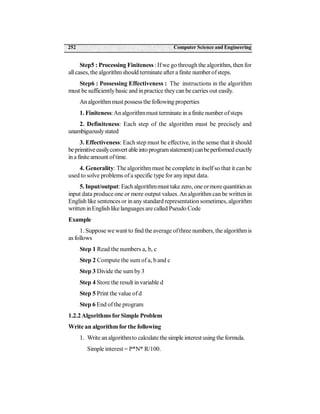 Introduction to Problem Solving Techniques | PDF