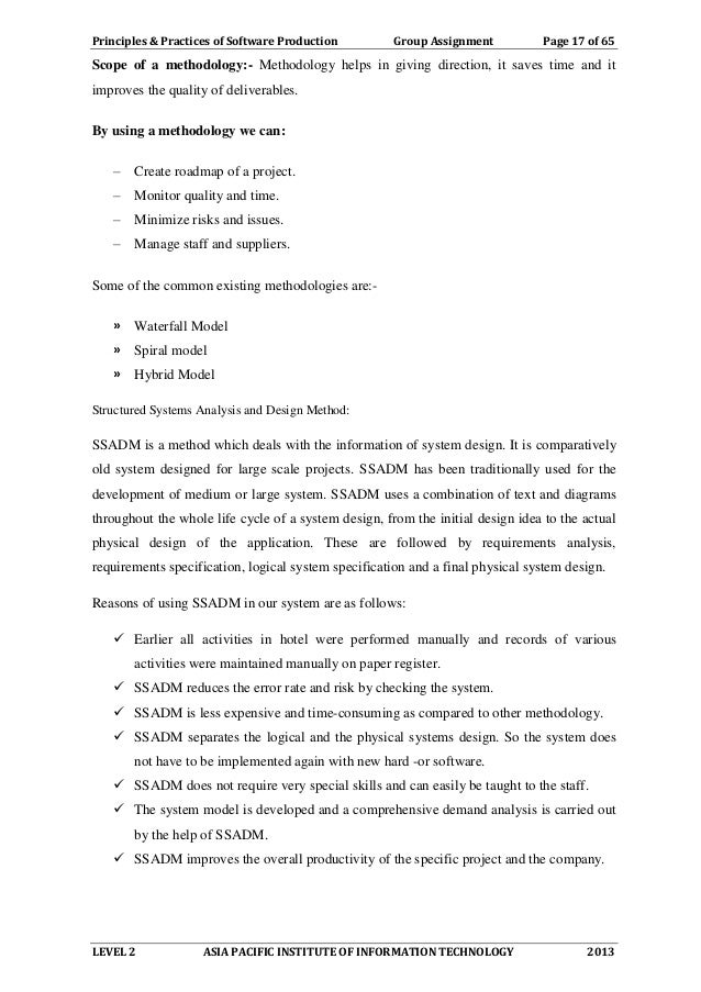 Resort research paper
