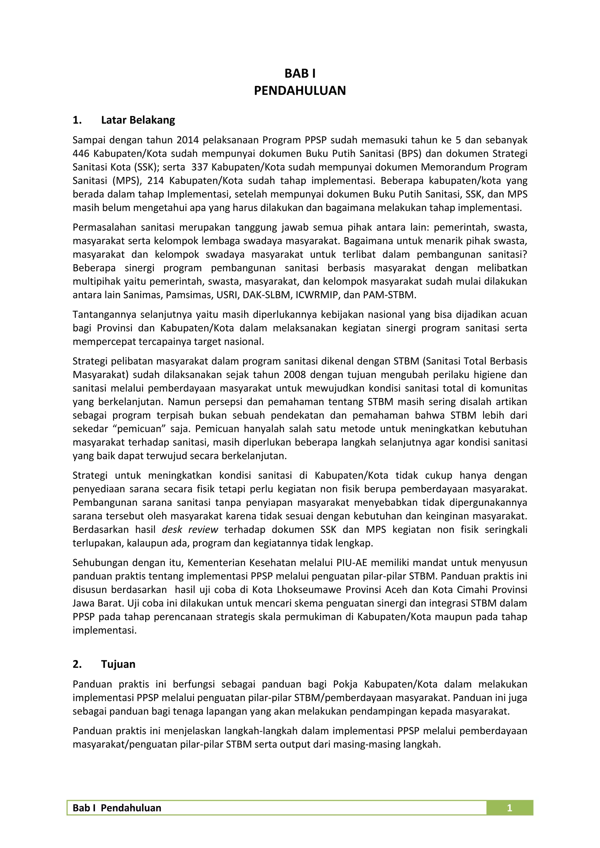 Ppsp implementation-trough-knowing-the-stbm-pillars1 | PDF