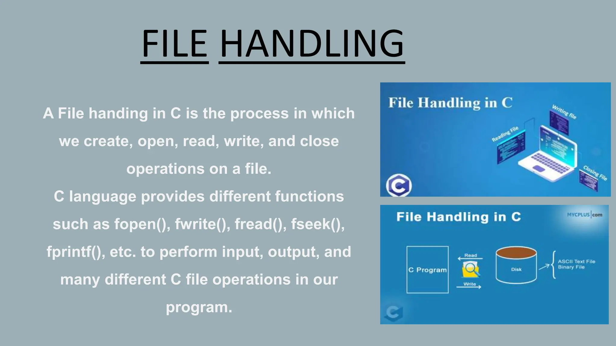 APPENEDING OF DATA TO AN EXISTING FILES. | PPTX