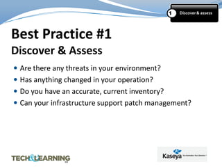 4 Best Practices for Patch Management in Education IT | PPTX