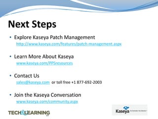 4 Best Practices for Patch Management in Education IT | PPTX