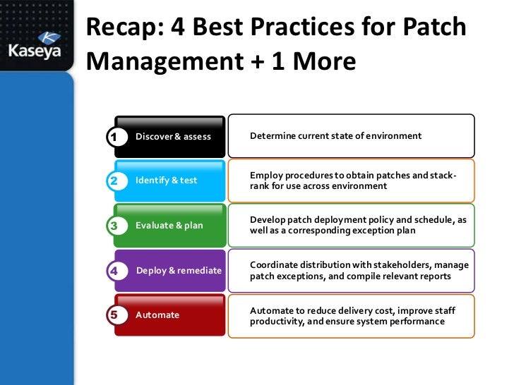 Patch Management 4 Best Practices and More for Today's Healthcare IT