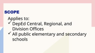 Effective Management of School Operations and Resources by School Heads ...