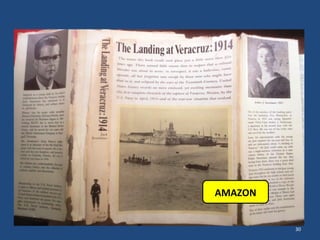 • Investigando el número de barcos de guerra
de EE.UU. que habrían estado en Veracruz
aquella mañana…
30
 