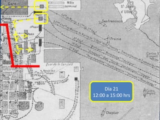 Pequeño barco de vapor (“Picket Boat”),
usado aquí para remolcar lanchones de desembarco
59
 