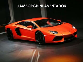 LAMBORGHINI AVENTADOR
