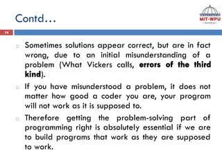 Coder Machine Problem Programming and Problem Solving Unit 2 PPT.pdf
