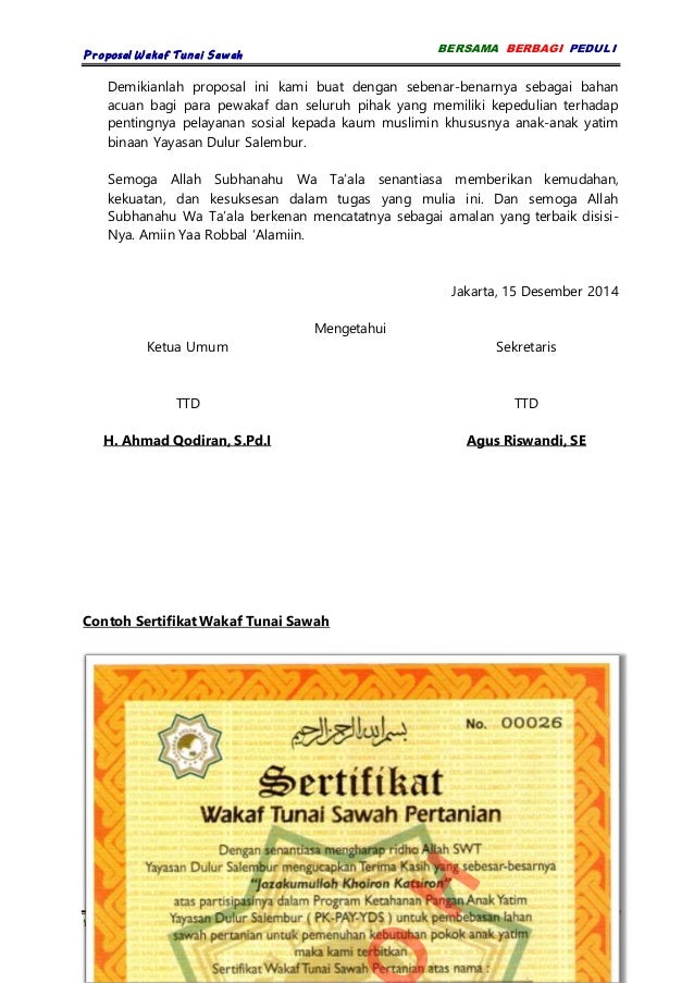Pps Wakaf Tunai Yds