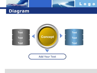 Diagram Concept Add Your Text Text Text Text Text Text Text 