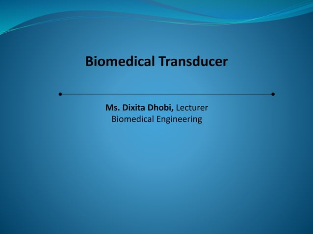 Biomedical Instrumentation | PPT