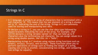 C programming basic concepts of mahi.pptx | Free Download