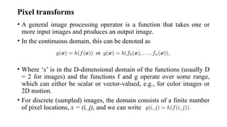 Comprehensive Overview of Image Processing Techniques in Computer ...