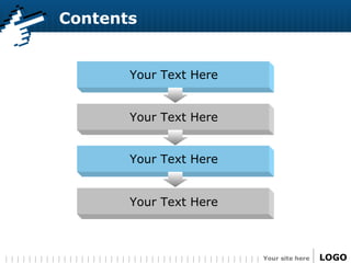 Contents Your Text Here Your Text Here Your Text Here Your Text Here 