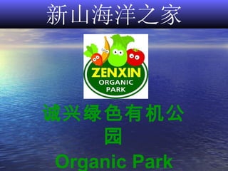 新山海洋之家 诚兴绿色有机公园 Organic Park 