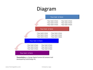 Diagram www.themegallery.com Company Logo Your text  in here Your text  in here Your text  in here Your text  in here - Your text in here - Your text in here - Your text in here - Your text in here - Your text in here - Your text in here - Your text in here - Your text in here - Your text in here ThemeGallery  is a Design Digital Content & Contents mall developed by Guild Design Inc. - Your text in here - Your text in here - Your text in here - Your text in here - Your text in here - Your text in here - Your text in here - Your text in here - Your text in here 
