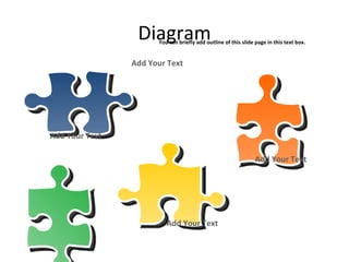 Diagram Add Your Text Add Your Text Add Your Text Add Your Text You can briefly add outline of this slide page in this text box. 