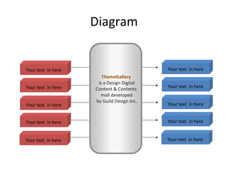 Diagram Your text  in here Your text  in here Your text  in here ThemeGallery   is a Design Digital Content & Contents  mall developed by Guild Design Inc. Your text  in here Your text  in here Your text  in here Your text  in here Your text  in here Your text  in here Your text  in here 