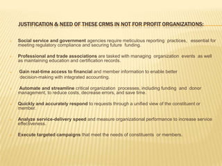 characteristicsCase Management:  :  deliver responsive, accessible, and personalized services through improved information sharing within and across governmental departments and agencies.Event Management: you can manage unlimited events, register attendees, book accommodations, schedule functions and handle payments, all in one spot. Volunteer Tracking: When used effectively, these systems will help you make informeddecisions, save money in administrative costs, and generate higher turn out rates of well prepared attendees.