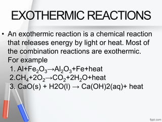 Exothermic Various Example PPT-10 science.pdf,,,,,,,,,,,,,,,,,,,,,,,,,,,,,,,,,,,, | PDF