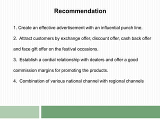 For Consumer  Which DTH provider’s service you use? Which type of subscription do you use?Rank : 1-5, 1- Most important	  5 – least important The best thing you like in DTH?Analysis of DataTata sky and Dish TV both are establish brands and there is a good demand in the market that’s why they are not providing margin compare to Digital TV and Videocon d2h.