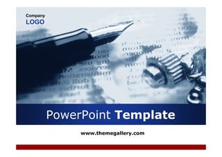 Company
LOGO




          PowerPoint Template
               www.themegallery.com
 