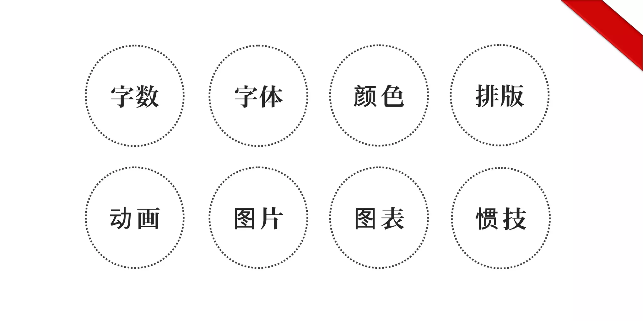 字数
片图 技惯
排版
画动 表图
色颜字体
 