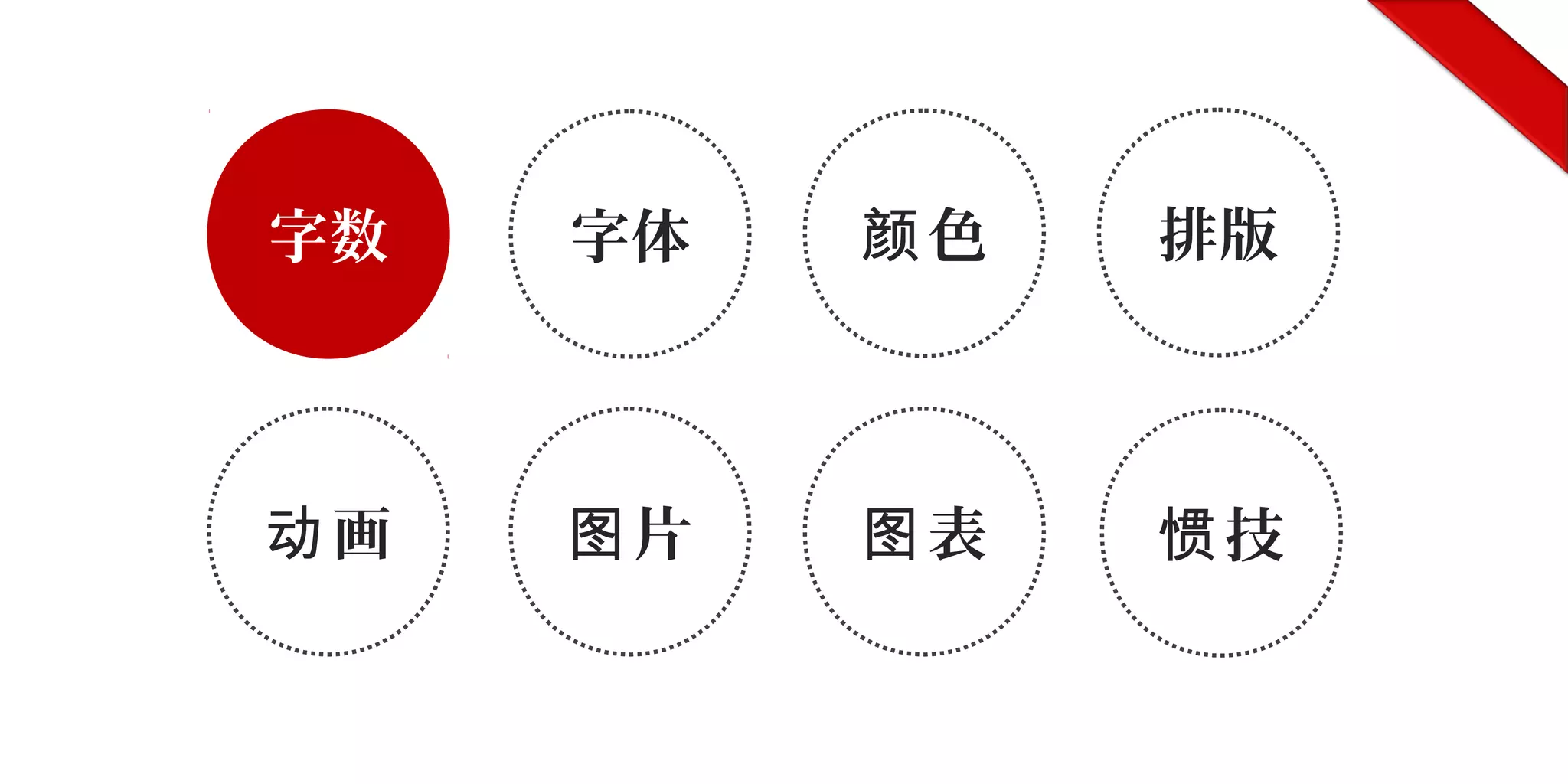 字数
片图 技惯
排版
画动 表图
色颜字体
 