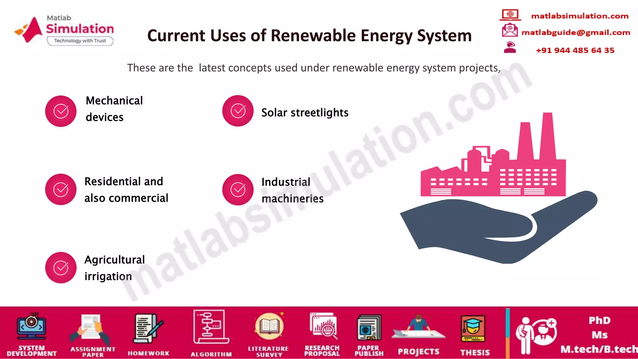 Renewable Energy System Projects Research Guidance | PPT