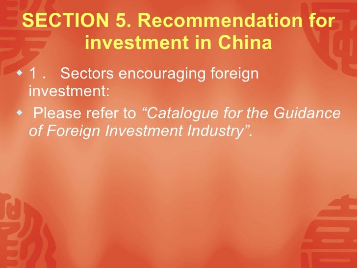 The Improving Business Environment in China