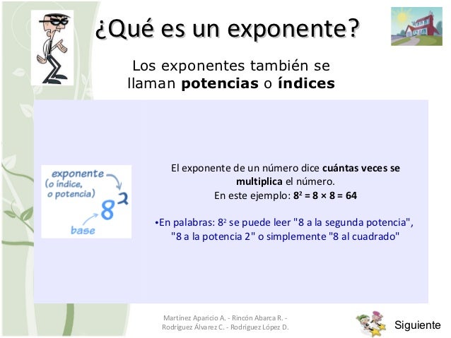 Leyes de los Exponentes