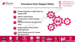 Stepper Motor Simulink Projects Research Assistance | PPT
