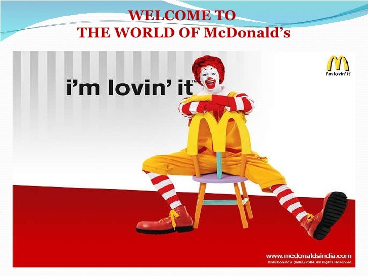 mcdonald\'s ppt