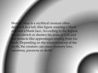 Slenderman | PPT