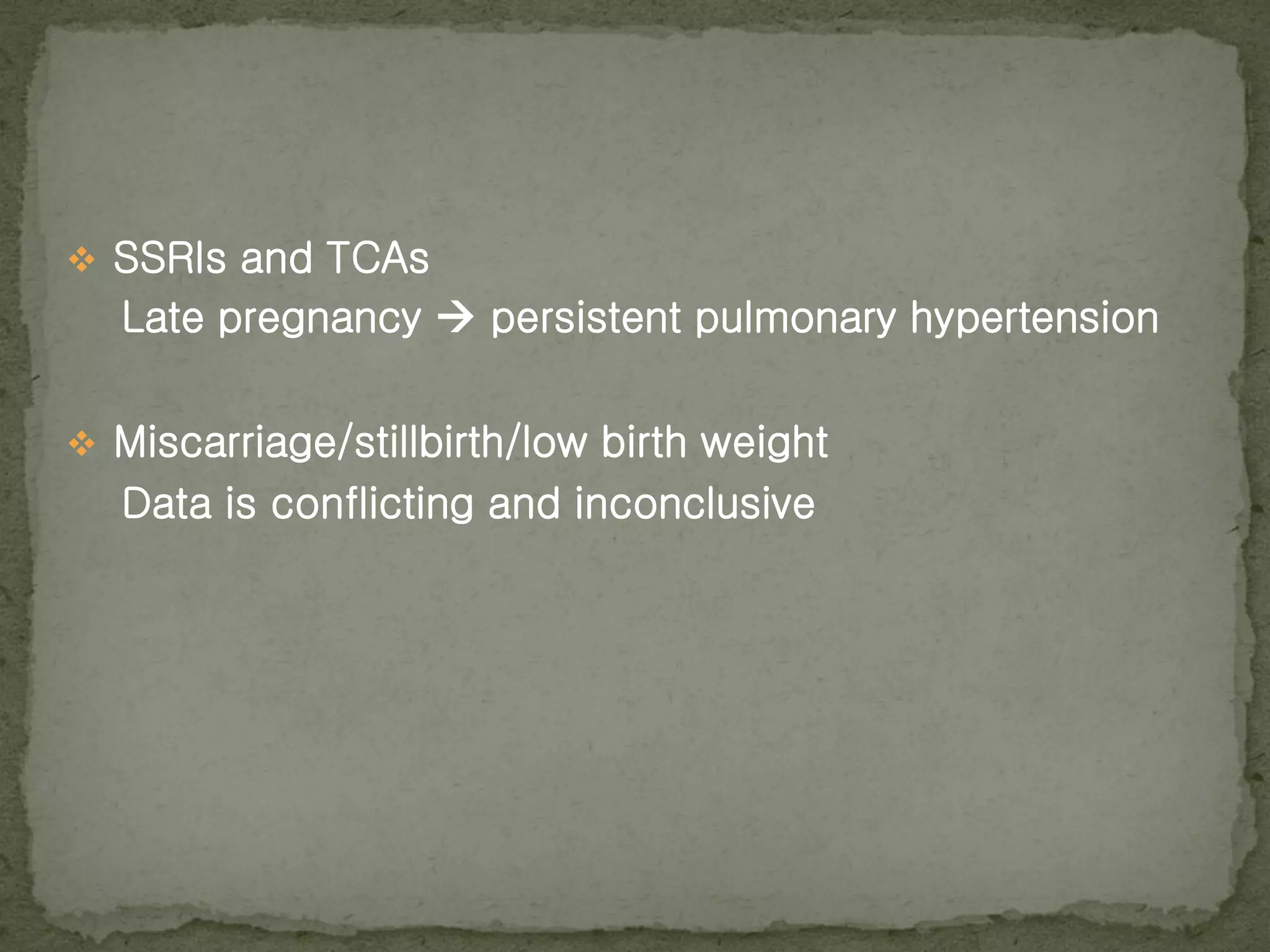 Breaking News: Fda Panel’S New Recommendations On Antidepressants During Pregnancy - xi298x2