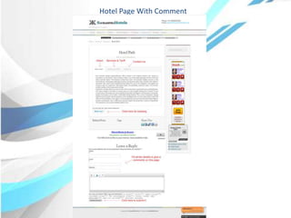 Hotel Page With Comment
 
