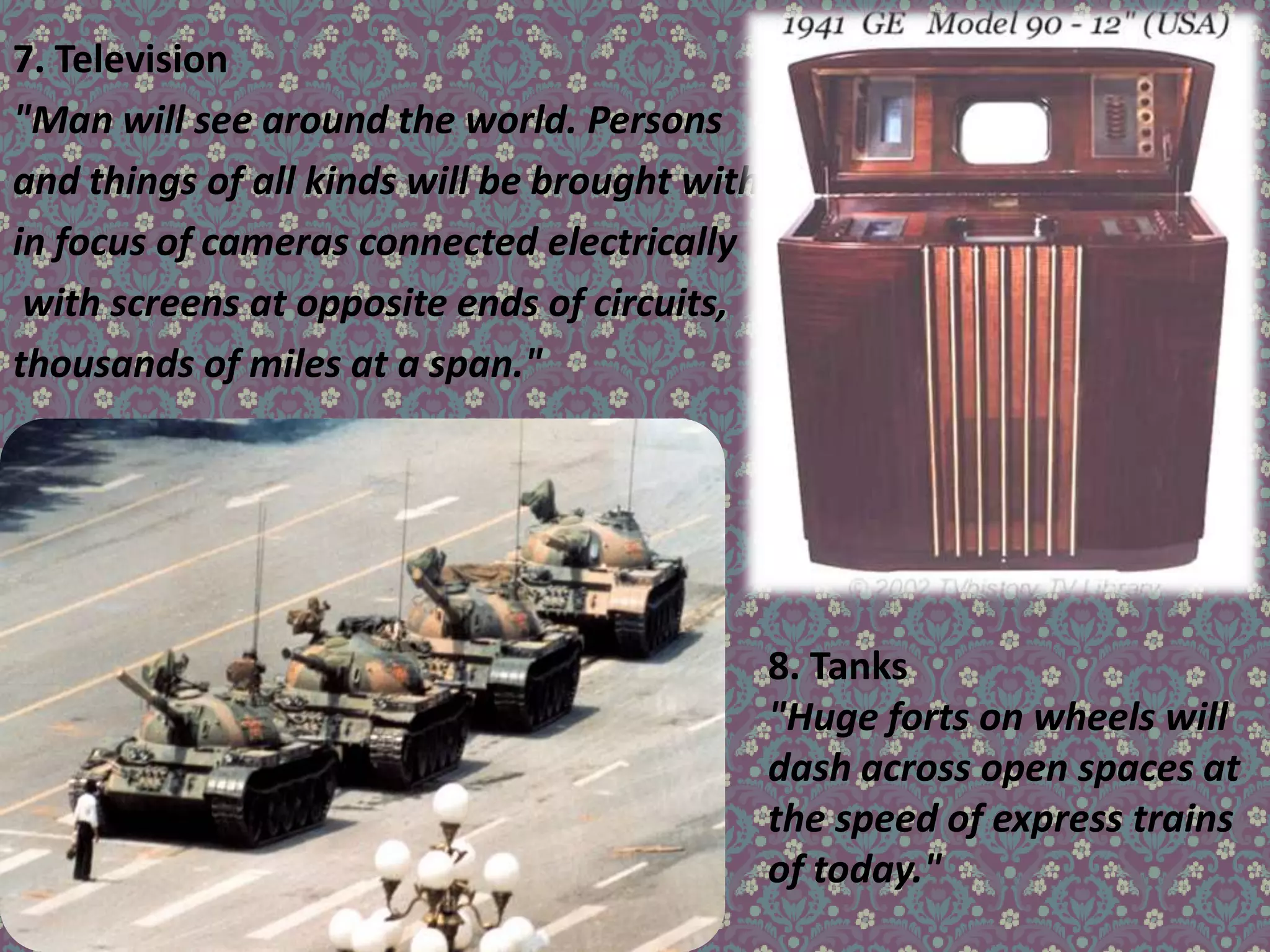 Predictions that came true PPT(01)