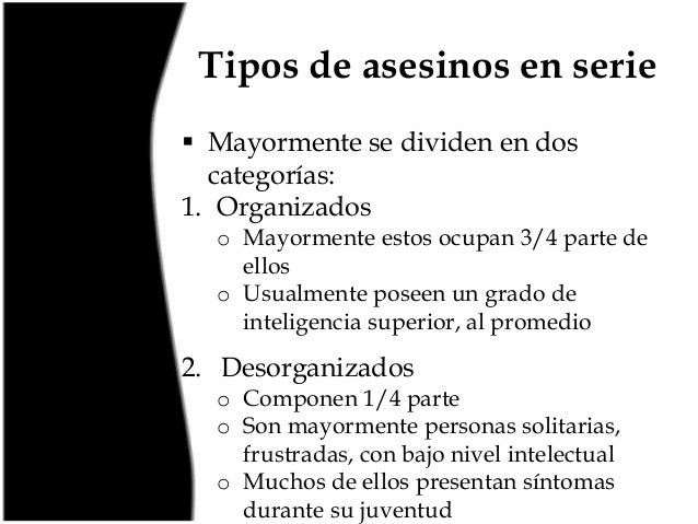 Asesinos en Serie