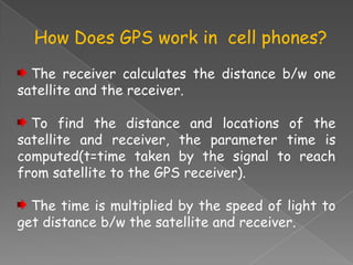 Tracking and positioning of mobile in telecommunication network | PPTX