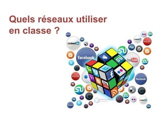 Quels réseaux utiliser
en classe ?

 