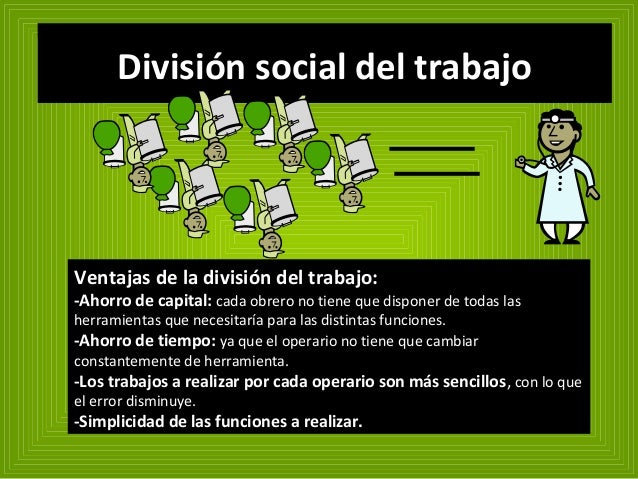 Ppt. división del trabajo