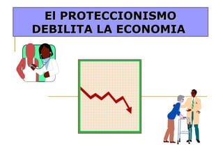 El PROTECCIONISMO
DEBILITA LA ECONOMIA

 