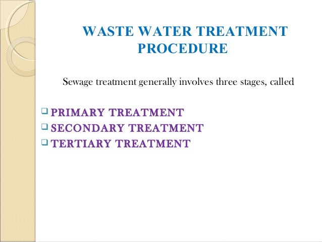 Sewage Treatment Plant